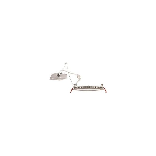 Lithonia Lighting 4 in Wafer LED Downlight, Color Selectable, Matte Black WF4LED27K30K35K90CRIMBM6 - main