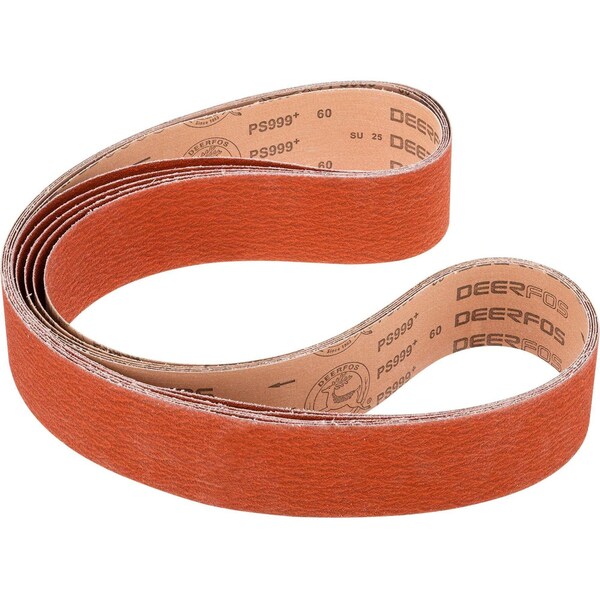 Grizzly 3" x 79" Ceramic Belt, Assorted Grits, 5PK T34036 - main