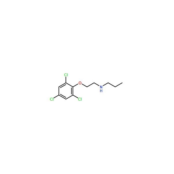 Ak Scientific N-(2, 4, 6-trichloro phenoxy)ethyl N-propyl amine (1g), CAS 67747-01-7 S852-1g - main
