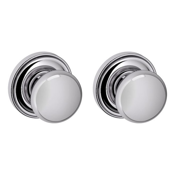 Baldwin Residential Door Knobs Passage Bright Chrome 5000260PASS - main