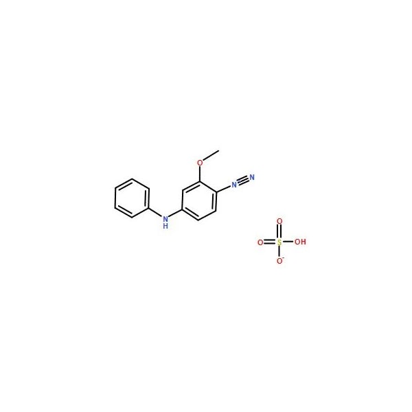 Ak Scientific 4-Diazo-3-methoxydiphenylamine sulfate (5g), CAS 36305-05-2 6472AL-5g - main