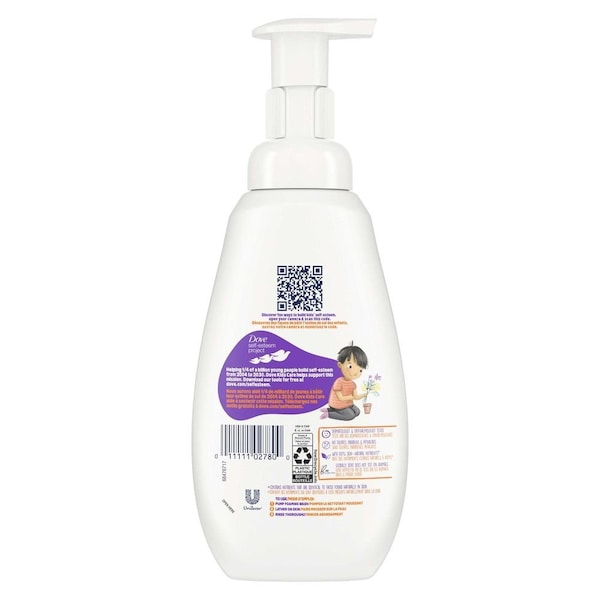 Dove Kids Care Berry Smoothie Foaming Body Wash, 13.5 Fluid Ounce, 4PK 68456292 - main