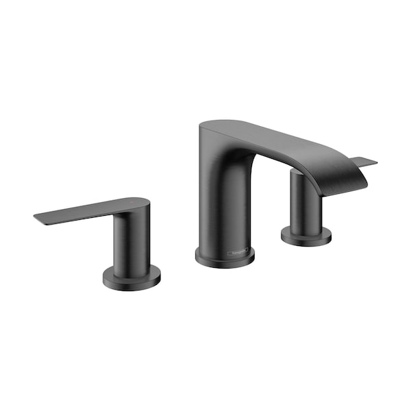 Hansgrohe Vivenis Widespread Faucet 95 with Pop-UP Drain, 1.2 GPM in Brushed Black Chrome 75033341 - main