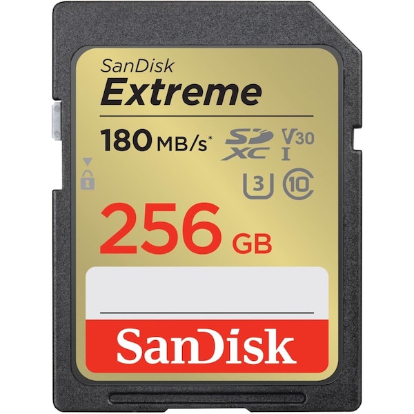 Nextgen 256GB, Up to 180MBs Read Extreme SDXC Memory Card NE3287062 - main