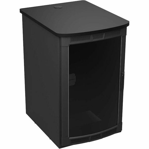 Legrand Av Middle Atlantic BGR-19SA27MDK-A5 Rolling Presentation Rack with Black Top BGR-19SA27MDK-A5 - main