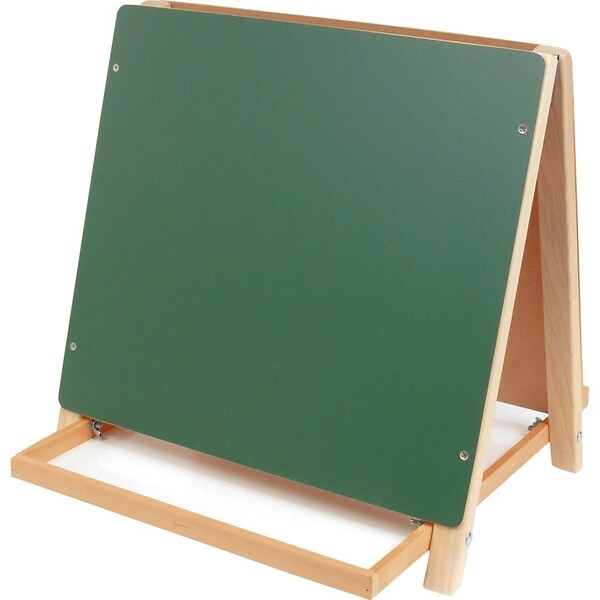 Flipside Table Top Easel Green Chalk/White Markerboard 17305 - main