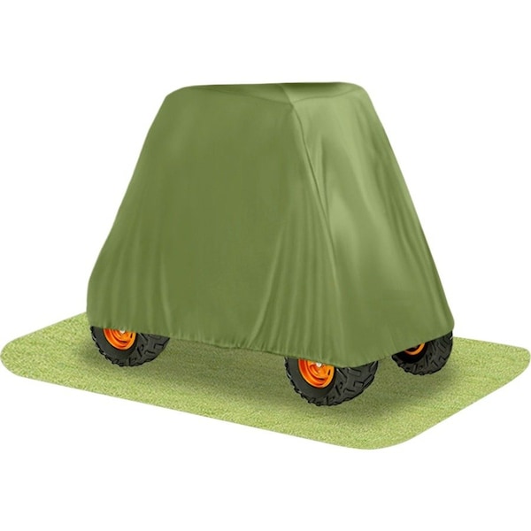 Pyle PCVUTV12 Armor Shield 4 x 4 UTV Vehicle Storage Protective Cover, Fits up to 125" Long, Olive PCVUTV12 - main