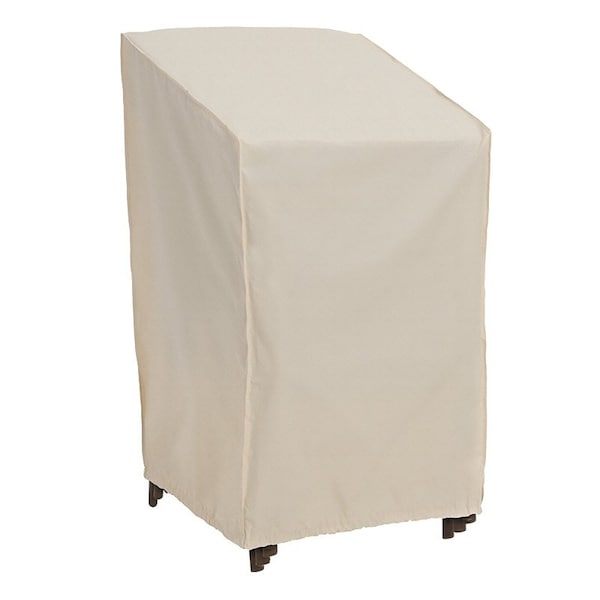Mr. Bar-B-Q Stacked Chair Cover, 30 in L, 27 in W, 48 in H, Taupe 07839BBGD - main