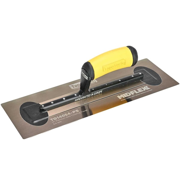 Tapetech 14in Premium Gold Finishing Trowel TG14054-PS - main