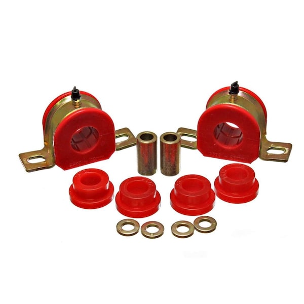 Iconex Energysuspension 3.5215R Rear Sway Bar Bushing Set - 28 mm - Red ENE3-5215R - main