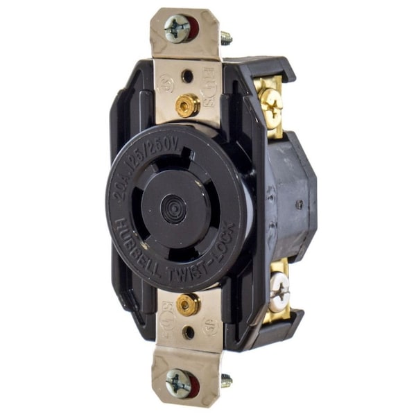 Hubbell Locking Receptacle 20A 125/250V Selspec L14-20R L1420R - main