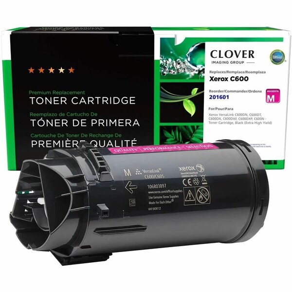 Cig CLOVER IMAGING REMANUFACTURED XEROX 106R03917 MAGENTA LASER CARTRIDGE 201601 - main