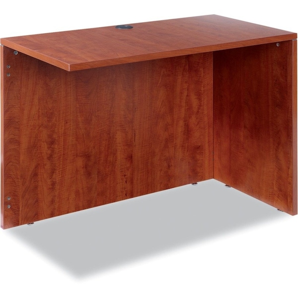 Alera Reversible Return/Bridge - 42"W x 23-5/8"D - Medium Cherry - Valencia Series ALEVA354224MC - main