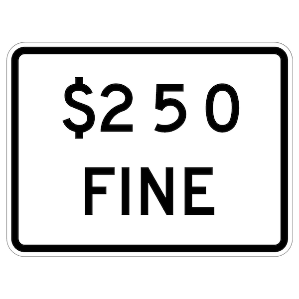 Sign Solutions Usa Traffic Sign, 36 in Width, Aluminum Sign, Horizontal Rectangle DUS12DWT3624R2-6bP25 - main
