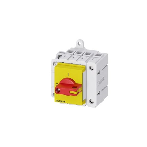Siemens Load disconnector 3LD3 Iu 16 A Main switch 3-pole + N Rated operating 3LD3030-1TL13 - main