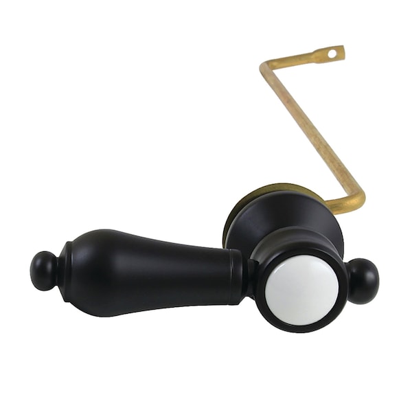 Kingston Brass Side Mount Toilet Tank Lever, Matte Black KTBPLS0 - main