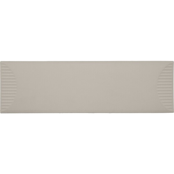 Daltile Stencil 4in x 12in Glazed Porcelain Half Moon Wall Tile 5.81 SQFT Per Carton, 20PK SC33RCT412HFMMT - main