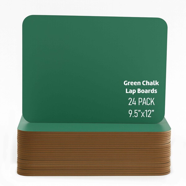 Flipside 9.5 x 12 Green Chalkboard Pack of 24 12109 - main
