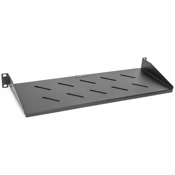 Rocstor PREMIUM 1U UNIVERSAL CANTILEVER VENTED RACK MOUNT SHELF - 7IN 175MM DEPTH - 1U R Y10E078-B1 - main