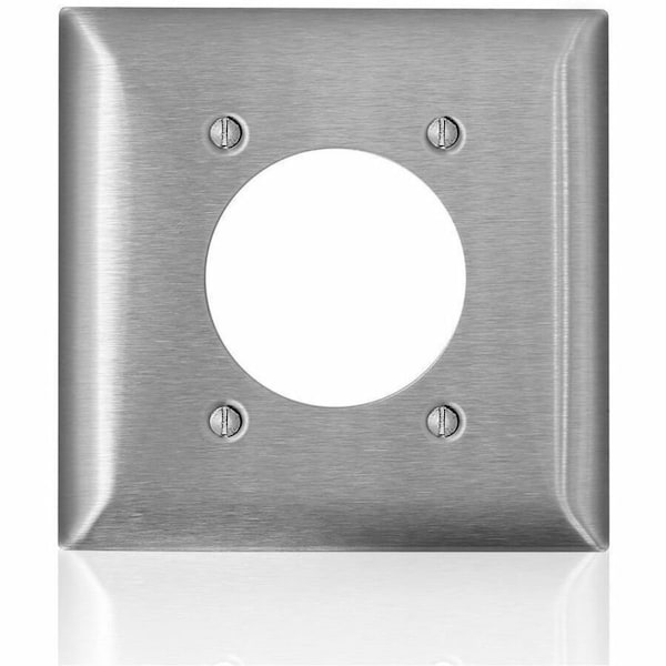 Leviton Wall Plate, Toggle, Stainless Steel SL703 - main