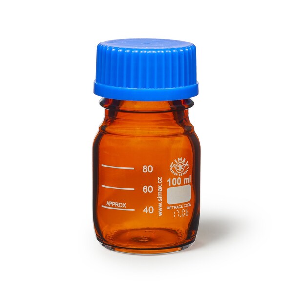 United Scientific Media/Storage Bottles, Amber, 100M, PK 10 BMA0100 - main