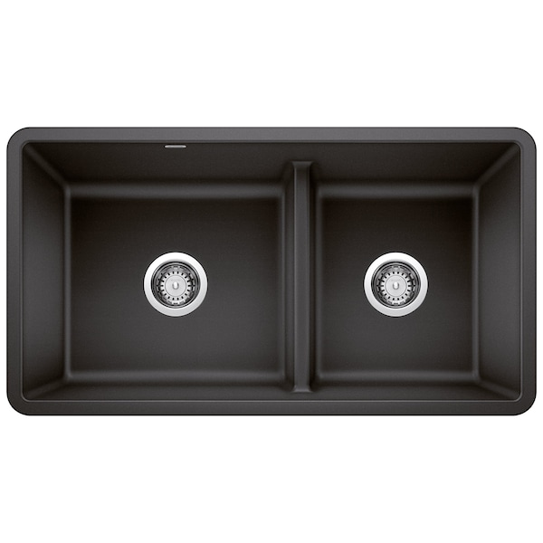 Blanco Precis Reversible 1-3/4 w/Low Divide, Anthracite 442525 - main
