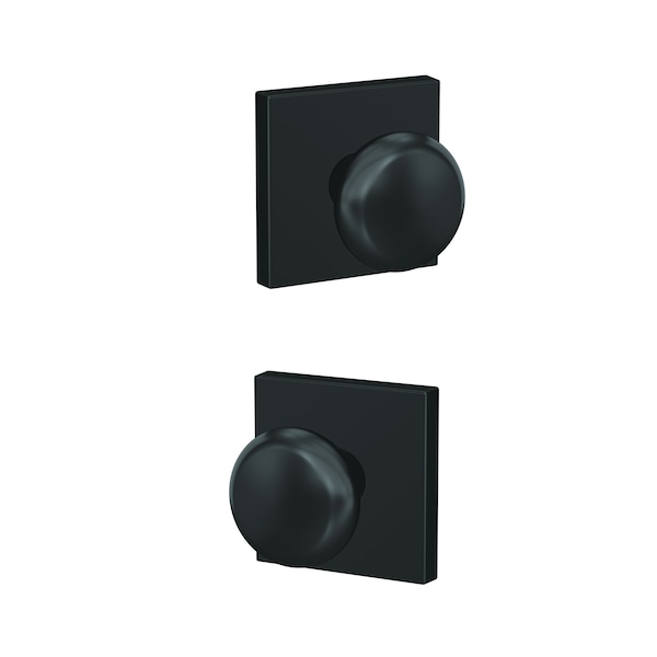 Schlage Residential Schlage Custom Plymouth Knob with Collins Rose Passage and Privacy Lock with 16600 Latch and FC21PLY622COL - main