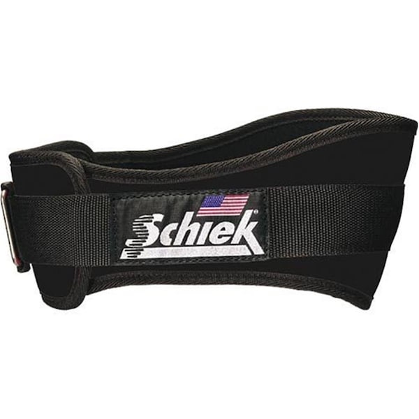 Schiek Sports Schiek Sport 6 Inch Original Nylon Belt Black Medium SC455108 - main