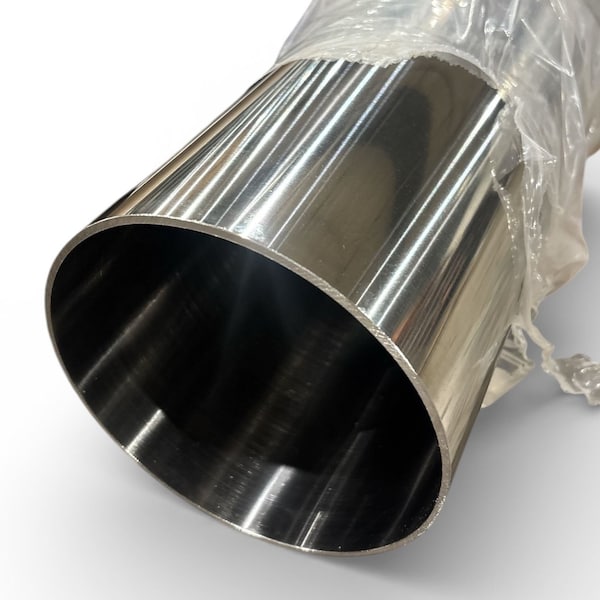 Online Metal Supply 6.000 in OD, 0.109 W, 5.782 in ID, 72 in long, 304 Polished Sanitary Stainless Steel Round Tube 304SANRTMF6W0.109721 - main