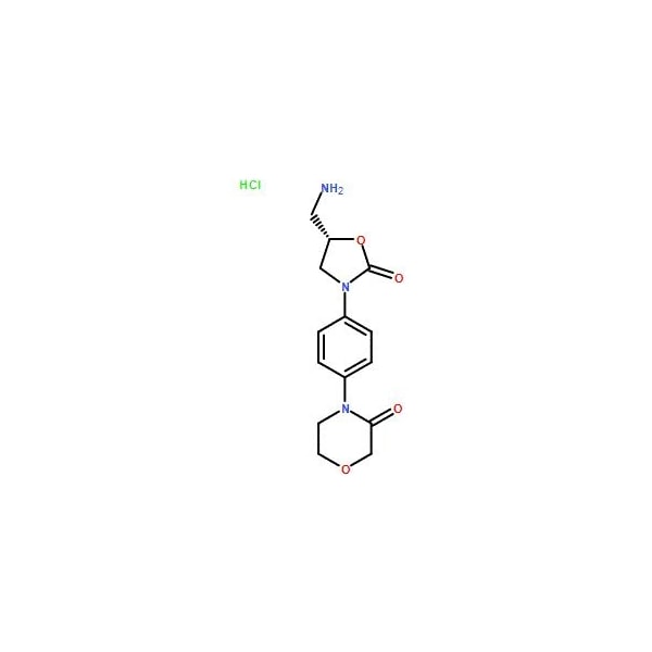 Ak Scientific (S)-4-(4-(5-(Aminomethyl)-2-oxooxazolidin-3-yl)phenyl)morpholin-3-one hydrochloride (100g), CAS 898 Y6625-100g - main