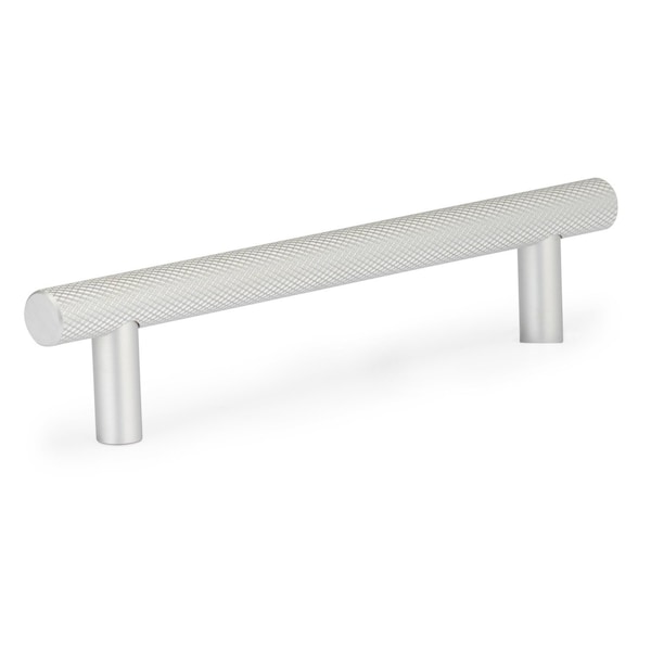 Kingston Brass Cabinet Knurled Pull for Kitchen, 128 mm, Brushed Nickel RBP30601BN - main