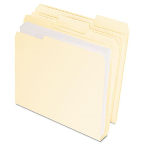 Pendaflex DoubleStuff File Folders- 1/3 Cut- Letter- Manila- 50/Pack, 50PK 54459 - main