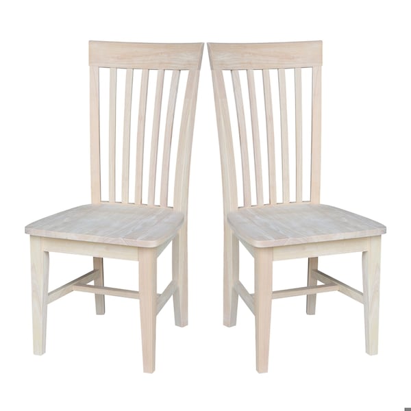 Whitewood Industries Chairs, Wood Back, 40 W 22 H C-465P - main