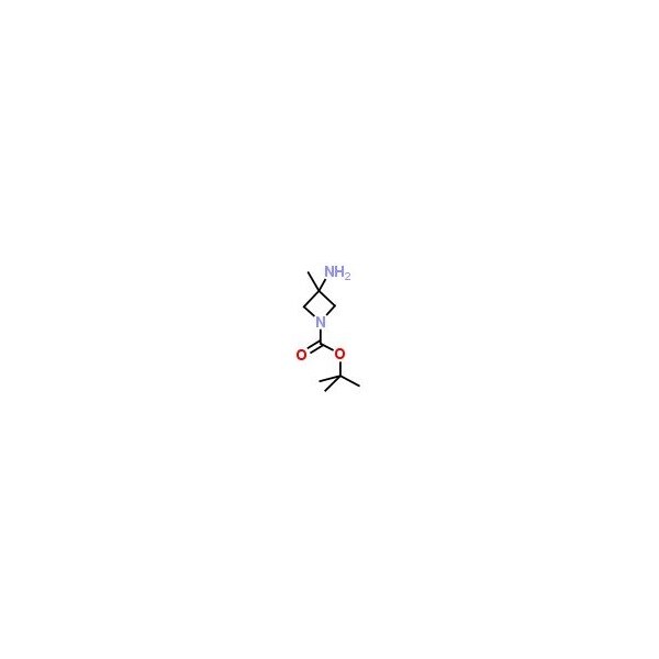 Ak Scientific 3-Amino-1-Boc-3-methyl-azetidine (10g), CAS 1158758-77-0 B689-10g - main
