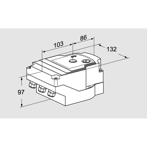Honeywell Kromschroder ACT, IC40SA3A, 100 230V/50 60HZ 3NM 26.5IN KS88300094 - main