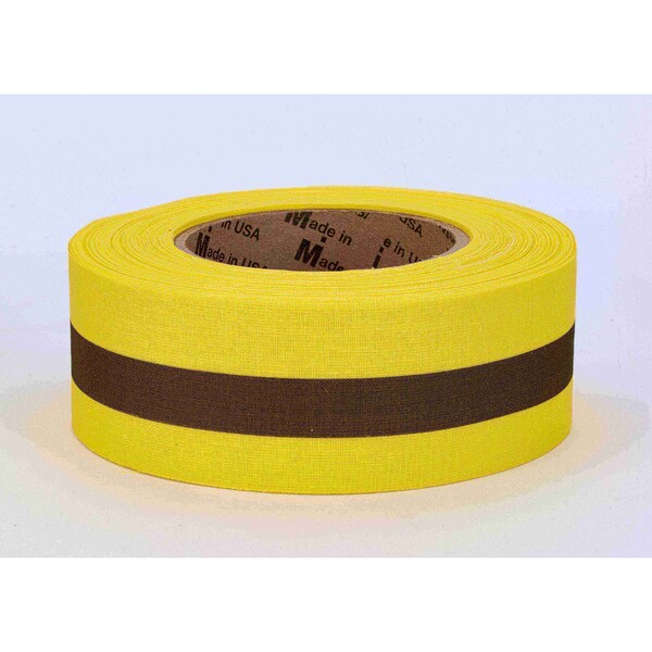 Mutual Industries REPULPABLE TAPE 3in YELLOW/BLACK Stripe, 20PK 17771-4191-3000 - main