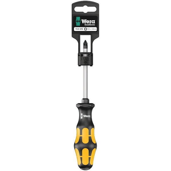 Wera 918 SPZ SB Screwdriver for Pozidriv screws, PZ 1 x 80 mm 5100080001 - main