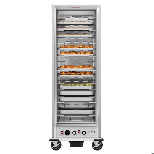 Koolmore 33 in. Commercial Insulated Heated Holding/Proofing Cabinet with Glass Door and Wire Racks KM-CHP36-WIGL - main