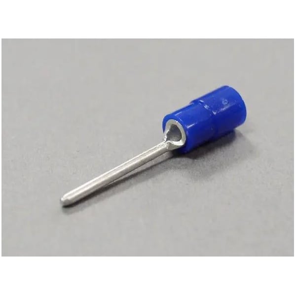 Nichifu Eco-Friendly Polycarbonate Insulated Pin Terminals, AWG 16-14 TMEX TC-2-16S-BLU - main