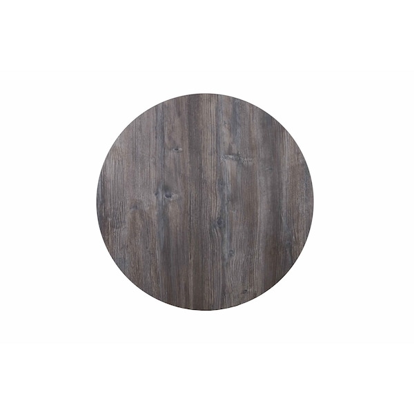 Bfm Seating Midtown Table Top - 1 7/8in Melamine with Honeycomb Core - 45in Round Driftwood DW45R - main