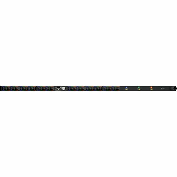 Vertiv RPDU, MONITORED UNIT LEVEL EC, 30A, 120/208V WYE, 8.6KW, VERTICAL, (36) COMBINAT VP4N30AN - main