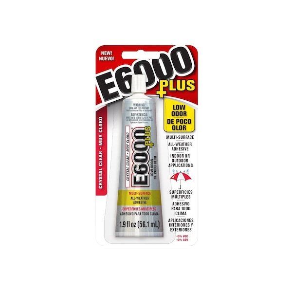 Eclectic Products All-Weather Adhesive High Strength Clear 1.9 oz Clear 570120 - main