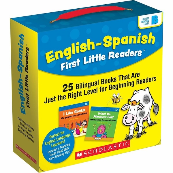 Scholastic First Little Readers Book Set, English-Spanish, Level B, 25 ct 1338662082 - main