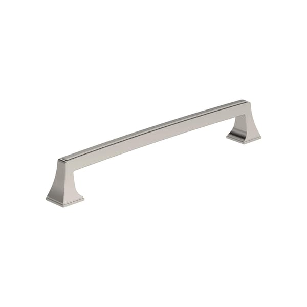 Amerock Mulholland 8 inch 203mm Center-to-Center Polished Nickel Cabinet Pull BP53535PN - main