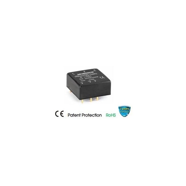 Mornsun 15W isolated DC/DC converter in DIP package, Wide input and regulated single VRB2412YMD-15WR3 - main