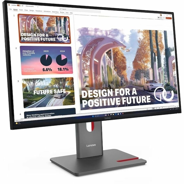 Lenovo P27QD-40, 27 INCH QHD DOCKING MONITOR WITH IPS, HDR10, LTPS STAND WITH PHONE SLO 64B3GAR2UZ - main