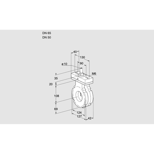 Honeywell Kromschroder BVG65/50W05F KS88303402 - main