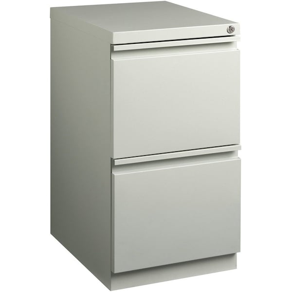 Lorell 15" W Lorell Mobile Pedestal, Light Gray LLR49525 - main