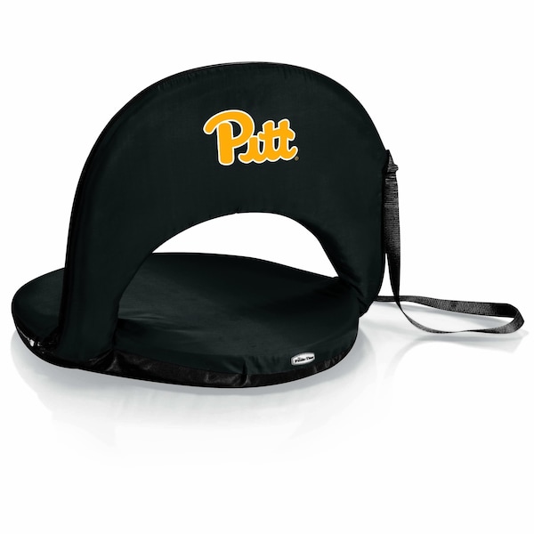 Picnic Time Family Of Brands NCAA Pittsburgh Panthers Oniva Stadium Seat - Reclining Bleacher Seat with Back Support 626-00-179-504-0 - main