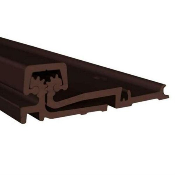 Global Door Controls 83 in. Heavy Duty Half Surface Continuous No Radius Door Hinge in Duronodic THY-1183-HSHD-DU - main